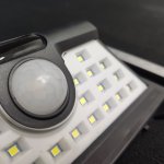 Светильник МИТРА черный с солнечной батареей w15,8*10,5 h4,5 Led 6,4W Kink light 9128