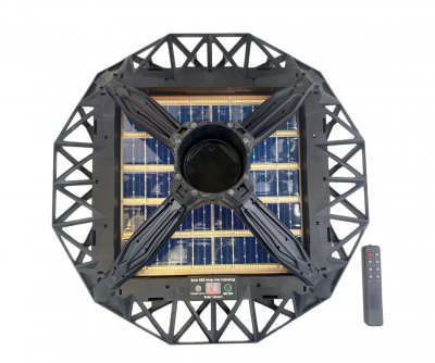 Kink Light 09142,19 Светильник черный с солнечной батареей Led 500W