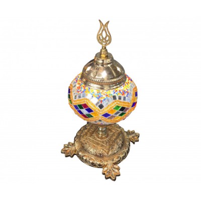 Настольная лампа МАРОККО золото (плафон - микс) h31 d12 E14 1*40W Kink light 9303,45 Настольная лампа МАРОККО золото (плафон - микс) h31 d12 E14 1*40W Kink light 9303,45