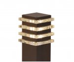 Kink Light 09313-60F,19 Светильник уличный Глари черный w11*11 основание w13,7*13,7 h60 E27 1*60w