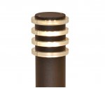 Kink Light 09314-60F,19 Светильник уличный Глари черный w11*11 основание d12 h60 E27 1*60w