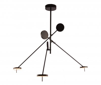 Kink Light 09440-3A,19(3000K) Подвес Некси черный d170 h100 Led 24W (3000K)