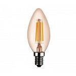 Лампа золотая E14 6W (2700K) Kink light 98356,33