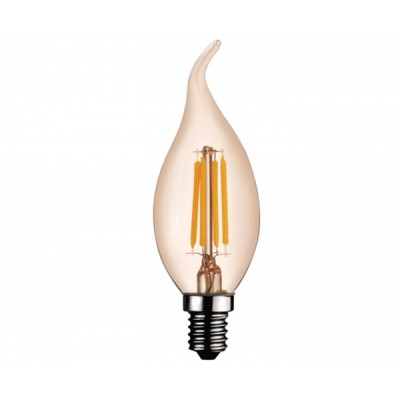 Лампа золотая E14 6W (2700K) Kink light 098356-2,33