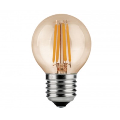 Лампа золотая E27 6W (2700K) Kink light 98456,33