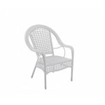 Kink Light KL01832,01 Кресло белоеw 70*70 h90, посадочное место: 47*45