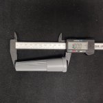 Ключ для колец патронов G9 цоколя серый пластик 100мм