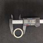 Кольцо крепёжное для патрона Е14 цвет белый мини 35*7мм