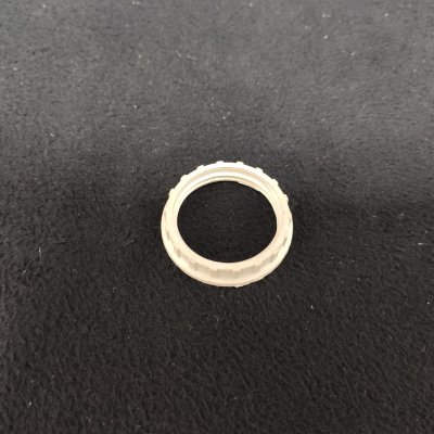 Кольцо крепёжное для патрона Е14 цвет белый мини 35*7мм