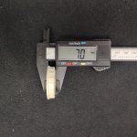 Кольцо крепёжное для патрона Е14 цвет белый мини 35*7мм