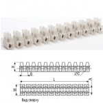 Клеммные колодки КЗВ Navigator 71 010 NTB-HPE-S12-150/WH