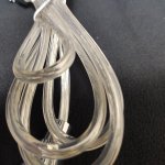 Подвесное крепление для светильников с цоколем E14 прозрачный шнур 1,6м хром 7951