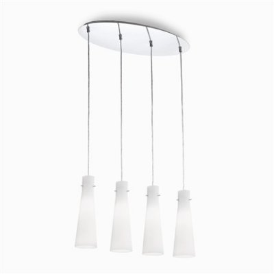Люстра Ideal lux KUKY SP4 BIANCO (53455) Люстра Ideal lux KUKY SP4 BIANCO (53455)