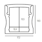 Donolux L18505RAL9003