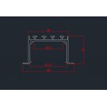 Donolux L18511H3RAL9005