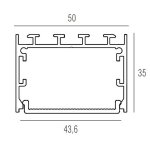 Donolux L18511RAL9003