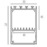 Donolux L18516RAL9003
