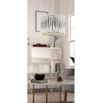 Подвесной потолочный светильник (люстра) KINROSS 1 Eglo 33044