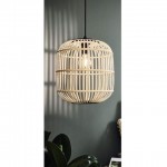 Плафон из дерева 350*400мм Е27 (45мм посадка) Eglo 43216 BORDESLEY