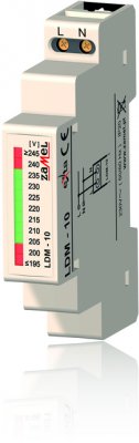 Zamel Указатель уровня напряжения 1Ф 195-245VAC IP20 на DIN рейку (LDM-10) Zamel Указатель уровня напряжения 1Ф 195-245VAC IP20 на DIN рейку (LDM-10)