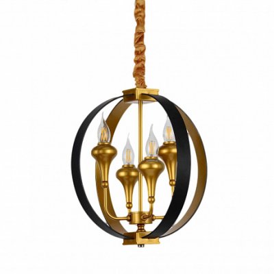 Светильник Lumina Deco LDP 1225-4 BK+GD