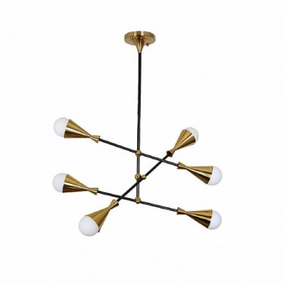 Светильник Lumina Deco LDP 6029-6 BK+MD Светильник Lumina Deco LDP 6029-6 BK+MD