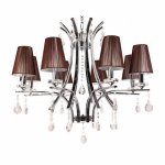 Светильник Lumina Deco LDP 66247-8 BR+CHR