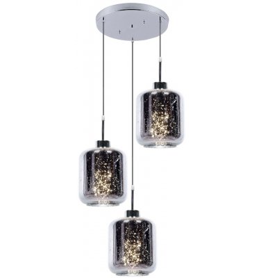 Светильник Lumina Deco LDP 6811-3 RD CHR Светильник Lumina Deco LDP 6811-3 RD CHR