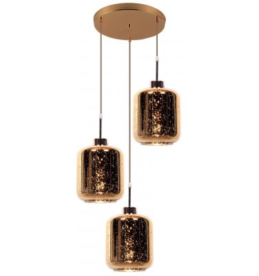 Светильник Lumina Deco LDP 6811-3 RD GD Светильник Lumina Deco LDP 6811-3 RD GD