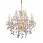 Светильник Lumina Deco LDP 7026-8+4 SL+GD