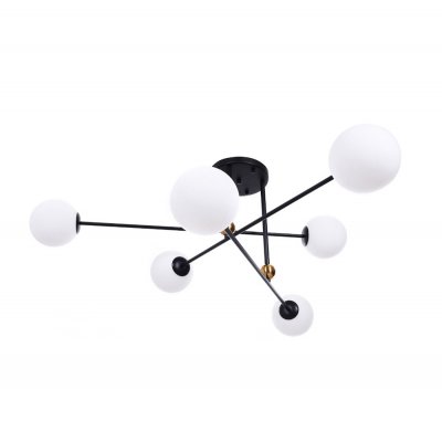 Светильник Lumina Deco LDP 8030-6 BK+WT