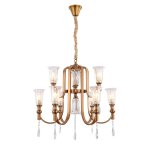 Светильник Lumina Deco LDP 8041-6+3 S.GD