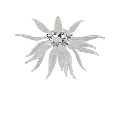 Потолочный светильник Ideal Lux LEAVES PL6 TRASPARENTE Потолочный светильник Ideal Lux LEAVES PL6 TRASPARENTE