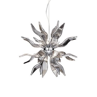 Подвесной светильник Ideal Lux LEAVES SP8 FUME