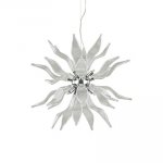 Подвесной светильник Ideal Lux LEAVES SP8 TRASPARENTE