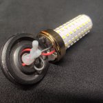 Сменный светодиодный элемент 15Вт 4000K для низковольного шинопровода 48V, длина провода 0.8м для Novotech 358537 KIT