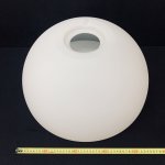 Кашпо-полусфера белый 220В GARDA диаметр 500 мм