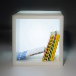 Кашпо-куб с аккумулятором PIAZZA 400х400х400 мм