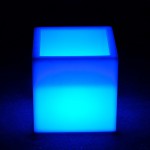 Кашпо-куб RGB 220В PIAZZA 300х300х300 мм