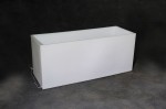 Кашпо белый 220В LONG 1300х450х550 мм