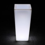 Корпус кашпо-конус QUADRUM 250х250х560 мм