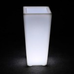 Корпус кашпо-конус QUADRUM 300х300х670 мм