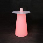 Стол RGB с аккумулятором SAUCER 630х360х1100 мм