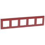 Рамка 5-ая 672535 Etika Красный 