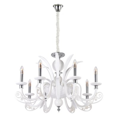 

Люстра Crystal lux LETISIA SP8 WHITE 2180/308, 2180/308