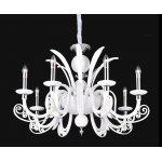 Люстра Crystal lux LETISIA SP8 WHITE 2180/308