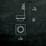 Встраиваемый светильник Leucos 301326100007