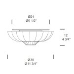 Потолочный светильник Leucos 410