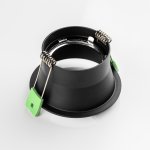 010057 Светильник LEVIGO BASE Round X1 MR16/GU10 ЧЕРНЫЙ