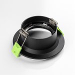 010067 Светильник LEVIGO BASE Round X1 MR16/GU10 ЧЕРНЫЙ